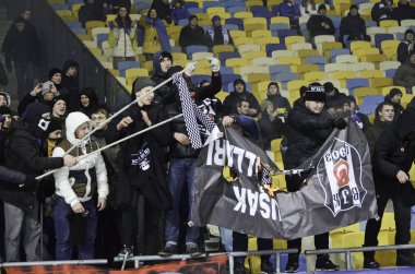 UEFA Şampiyonlar Ligi maç Dinamo Kiev vs arasında Beşiktaş