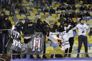 UEFA Şampiyonlar Ligi maç Dinamo Kiev vs arasında Beşiktaş