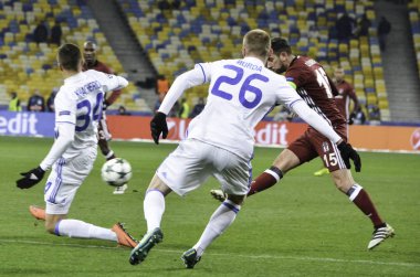 UEFA Şampiyonlar Ligi maç Dinamo Kiev vs arasında Beşiktaş