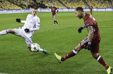 UEFA Şampiyonlar Ligi maç Dinamo Kiev vs arasında Beşiktaş