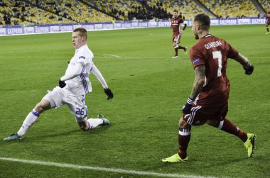 UEFA Şampiyonlar Ligi maç Dinamo Kiev vs arasında Beşiktaş