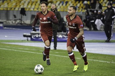 UEFA Şampiyonlar Ligi maç Dinamo Kiev vs arasında Beşiktaş
