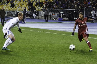 UEFA Şampiyonlar Ligi maç Dinamo Kiev vs arasında Beşiktaş