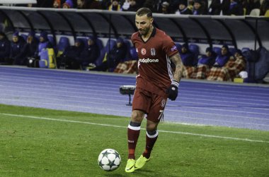 UEFA Şampiyonlar Ligi maç Dinamo Kiev vs arasında Beşiktaş