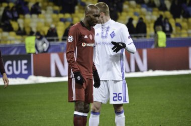 UEFA Şampiyonlar Ligi maç Dinamo Kiev vs arasında Beşiktaş