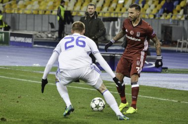 UEFA Şampiyonlar Ligi maç Dinamo Kiev vs arasında Beşiktaş