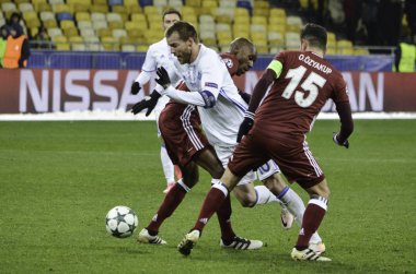 UEFA Şampiyonlar Ligi maç Dinamo Kiev vs arasında Beşiktaş