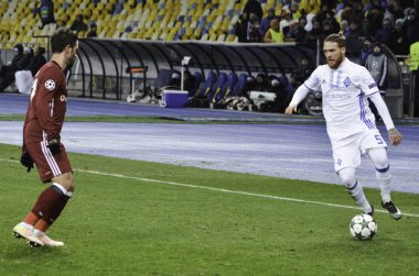 Kiev, Ukrayna - Dec 06: Fernando Antunes Uefa Champio sırasında