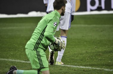 Kiev, Ukrayna - Dec 06: Fabricio Uefa Şampiyonlar Leagu sırasında