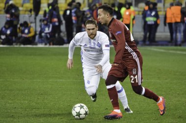 UEFA Şampiyonlar Ligi maç Dinamo Kiev vs arasında Beşiktaş