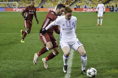 UEFA Şampiyonlar Ligi maç Dinamo Kiev vs arasında Beşiktaş