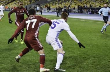 UEFA Şampiyonlar Ligi maç Dinamo Kiev vs arasında Beşiktaş