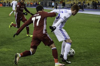 UEFA Şampiyonlar Ligi maç Dinamo Kiev vs arasında Beşiktaş