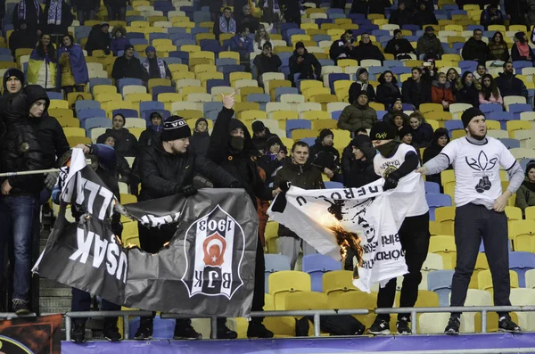 UEFA Champions League partido entre Dynamo Kiev vs Besiktas —  Fotos de Stock