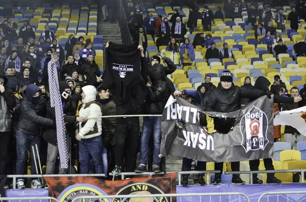 UEFA Champions League-wedstrijd tussen Dynamo Kiev vs Besiktas — Stockfoto