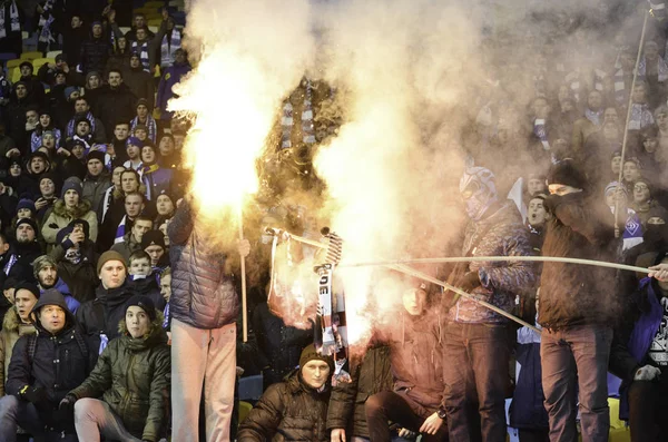 Meciul Ligii Campionilor UEFA dintre Dinamo Kiev vs Besiktas — Fotografie, imagine de stoc