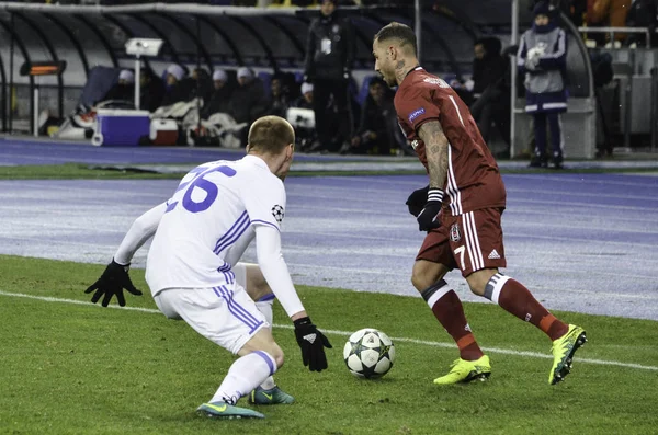 UEFA Şampiyonlar Ligi maç Dinamo Kiev vs arasında Beşiktaş
