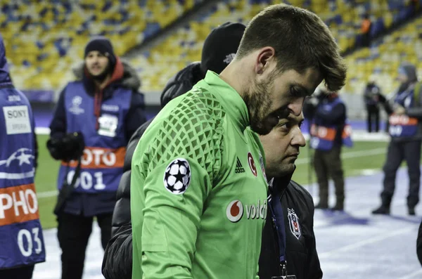 UEFA Şampiyonlar Ligi maç Dinamo Kiev vs arasında Beşiktaş — Stok fotoğraf