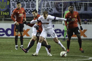 Zarya Lugansk vs Manchester United Şampiyonlar Ligi maçı