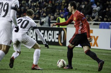 Zarya Lugansk vs Manchester United Şampiyonlar Ligi maçı