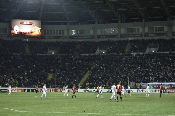 UEFA Europa League wedstrijd tussen Zarya Lugansk versus Manchester United — Stockfoto