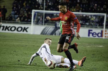 Zarya Lugansk vs Manchester United Şampiyonlar Ligi maçı