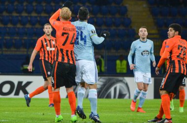  UEFA Avrupa Ligi maç Shakhtar Donetsk vs Rc Celta de Vigo (İspanya arasında)