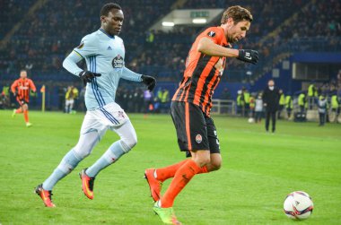  UEFA Avrupa Ligi maç Shakhtar Donetsk vs Rc Celta de Vigo (İspanya arasında)