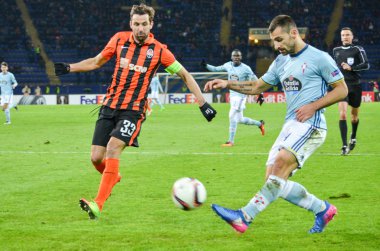 Kharkiv, Ukrayna - 23 Şubat: Jonny Castro Otto sırasında Uefa Eur