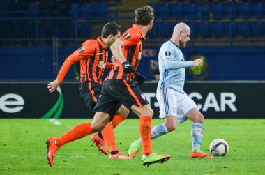 Kharkiv, Ukrayna - 23 Şubat: John Guidetti Uefa Avrupa sırasında 