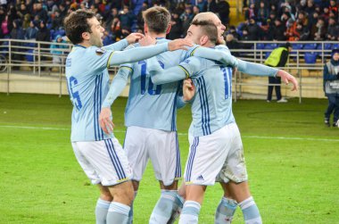  UEFA Avrupa Ligi maç Shakhtar Donetsk vs Rc Celta de Vigo (İspanya arasında)