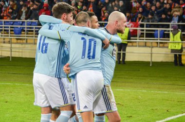  UEFA Avrupa Ligi maç Shakhtar Donetsk vs Rc Celta de Vigo (İspanya arasında)