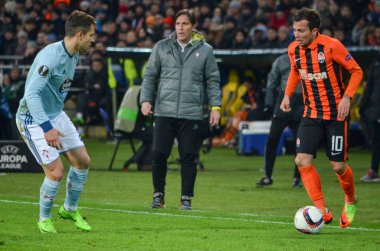  UEFA Avrupa Ligi maç Shakhtar Donetsk vs Rc Celta de Vigo (İspanya arasında)