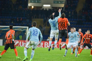  UEFA Avrupa Ligi maç Shakhtar Donetsk vs Rc Celta de Vigo (İspanya arasında)