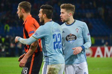 Kharkiv, Ukrayna - 23 Şubat: Gustavo Cabral Uefa Europ sırasında