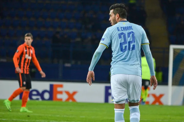 UEFA Europa League match mellan Sjachtar Donetsk vs Rc Celta de Vigo (Spanien) — Stockfoto