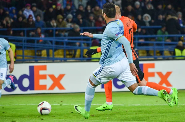 UEFA Europa League match mellan Sjachtar Donetsk vs Rc Celta de Vigo (Spanien) — Stockfoto