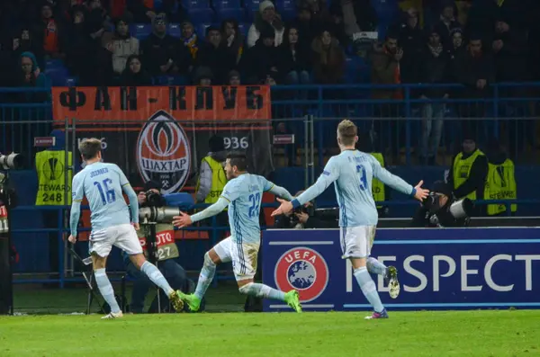 UEFA Europa League match between Shakhtar Donetsk vs RC Celta de Vigo (Spain) — Stock Photo, Image