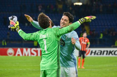  UEFA Avrupa Ligi maç Shakhtar Donetsk vs Rc Celta de Vigo (İspanya arasında)
