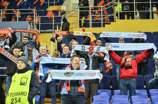 UEFA Europa League match between Shakhtar Donetsk vs RC Celta de Vigo (Spain) — Stock Photo, Image