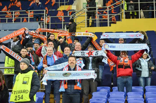 UEFA Európa-Liga mérkőzés között Sahtar Donyeck vs Rc Celta de Vigo (Spanyolország) — Stock Fotó