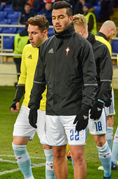 UEFA Ліга Європи матч між донецького «Шахтаря» проти Rc екстенсивний de Vigo (Іспанія) — стокове фото