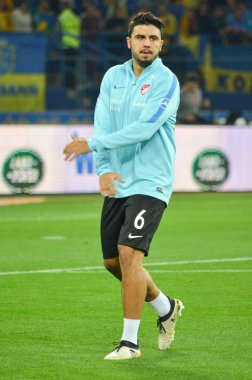 Kharkiv, Ukrayna - 02 Eylül 2017: Ozan Tufan sırasında Fif
