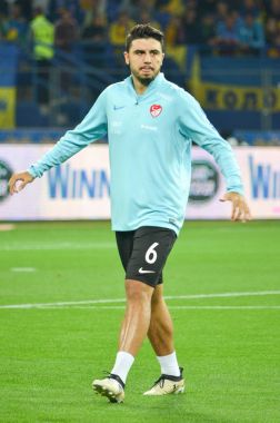 Kharkiv, Ukrayna - 02 Eylül 2017: Ozan Tufan sırasında Fif