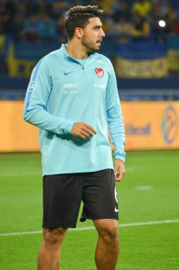 Kharkiv, Ukrayna - 02 Eylül 2017: Ozan Tufan sırasında Fif