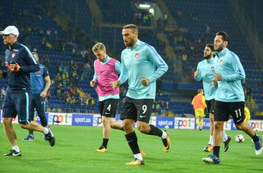 FIFA Dünya Kupası 2018 oyunu Türk Milli Takımı karşı Ukrayna Milli takımının Elemeleri