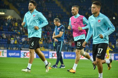 FIFA Dünya Kupası 2018 oyunu Türk Milli Takımı karşı Ukrayna Milli takımının Elemeleri