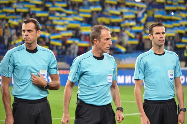 Copa do Mundo FIFA 2018 jogo de qualificação da equipe nacional da Ucrânia contra a Seleção Turca — Fotografia de Stock