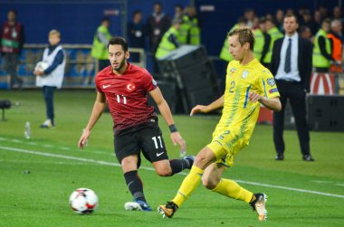 FIFA Dünya Kupası 2018 oyunu Türk Milli Takımı karşı Ukrayna Milli takımının Elemeleri