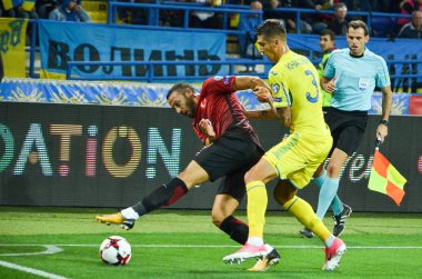 FIFA Dünya Kupası 2018 oyunu Türk Milli Takımı karşı Ukrayna Milli takımının Elemeleri